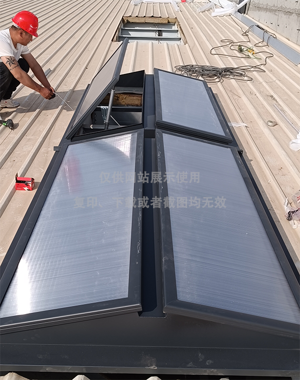 兰州王老吉生产车间永登排烟天窗