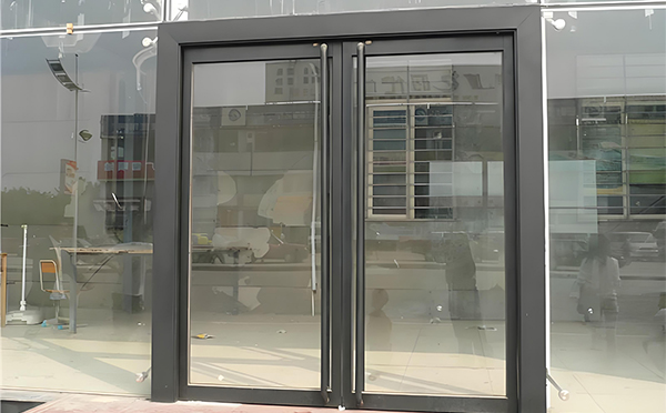 永登玻璃地弹门