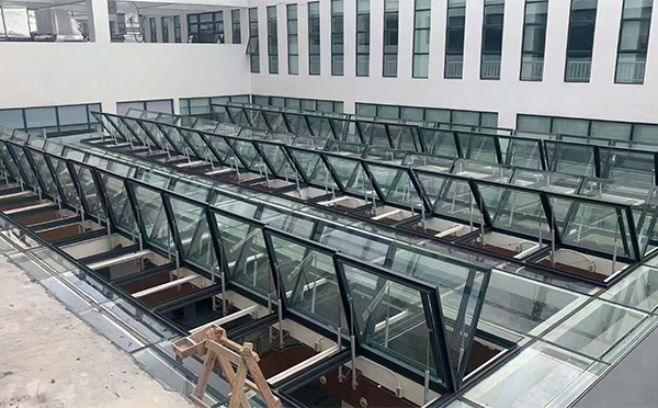 百安科技有限公司近期永登排烟窗项目案例分享