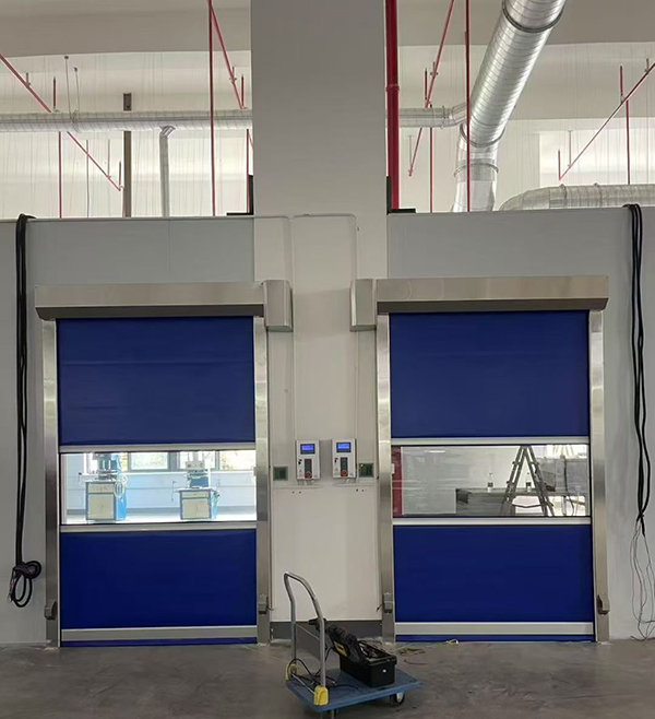 永登快速永登卷帘门助力食品加工车间环境升级