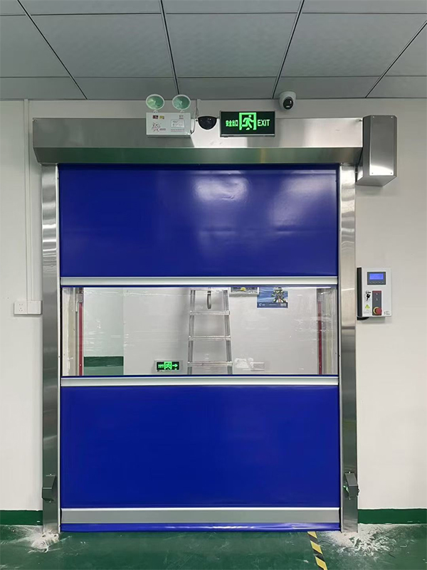 永登快速永登卷帘门在冷链物流仓储区的应用实践